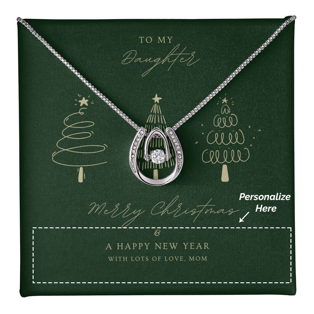 Lucky In Love Necklace - A Special Christmas Gift for Your Daughter