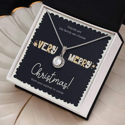 Eternal Hope Necklace - 'Friends Are the Family We Choose' | Christmas Edition