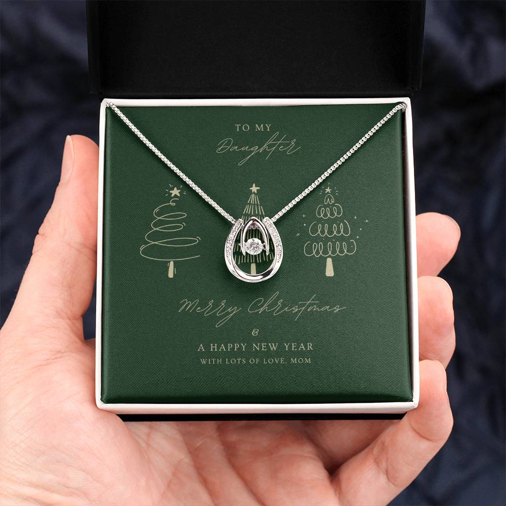 Lucky In Love Necklace - A Special Christmas Gift for Your Daughter