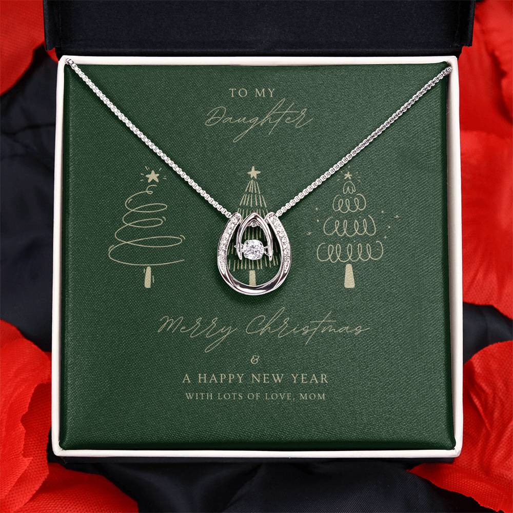 Lucky In Love Necklace - A Special Christmas Gift for Your Daughter