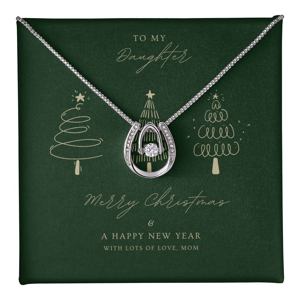 Lucky In Love Necklace - A Special Christmas Gift for Your Daughter