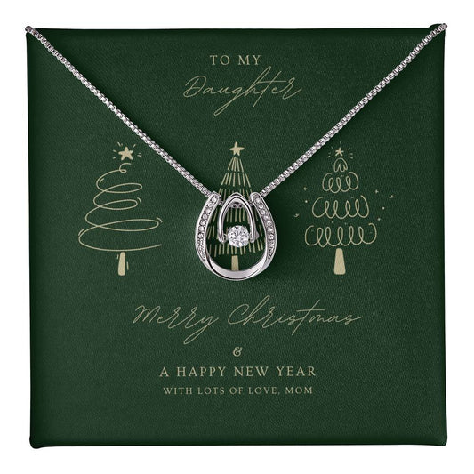 Lucky In Love Necklace - A Special Christmas Gift for Your Daughter