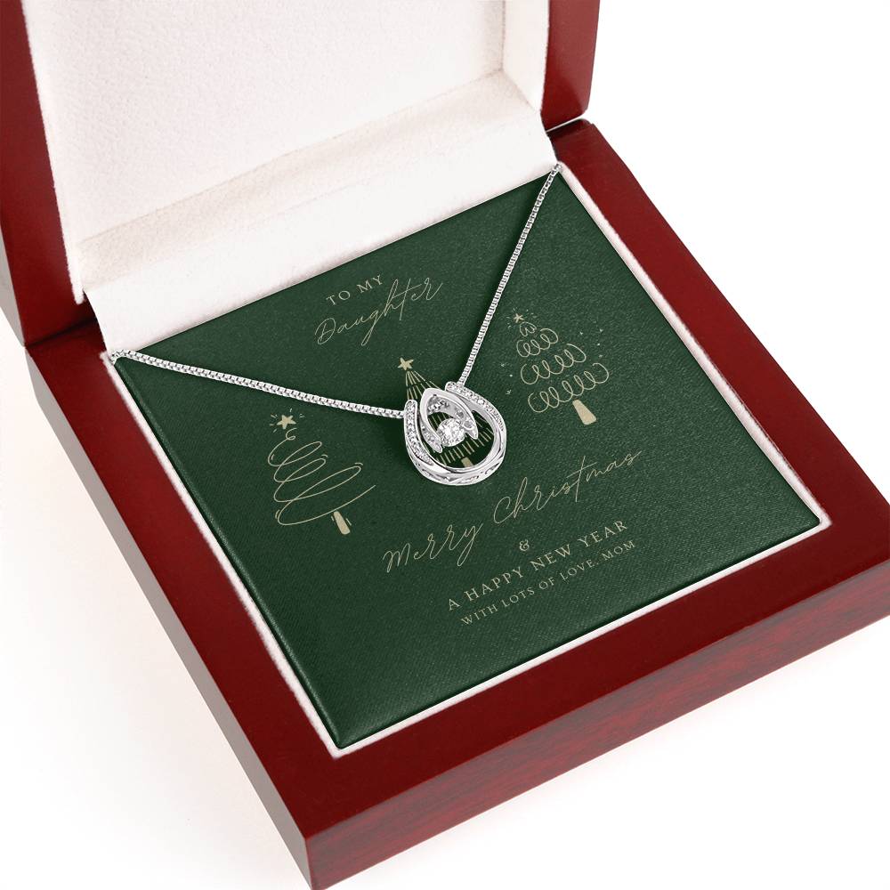 Lucky In Love Necklace - A Special Christmas Gift for Your Daughter