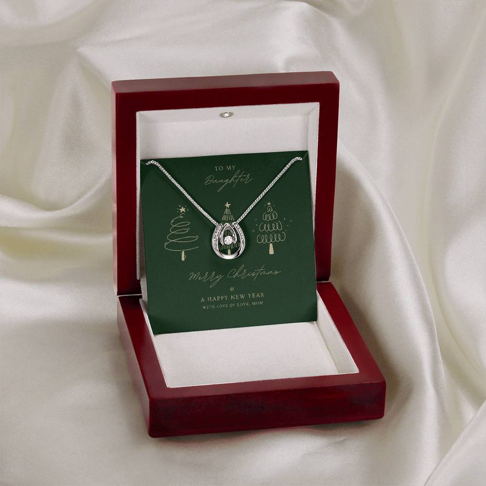 Lucky In Love Necklace - A Special Christmas Gift for Your Daughter