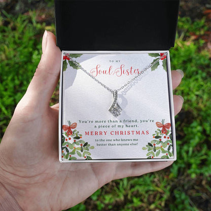 Alluring Beauty Necklace - To My Soul Sister - You're more than an friend. | Christmas Edition